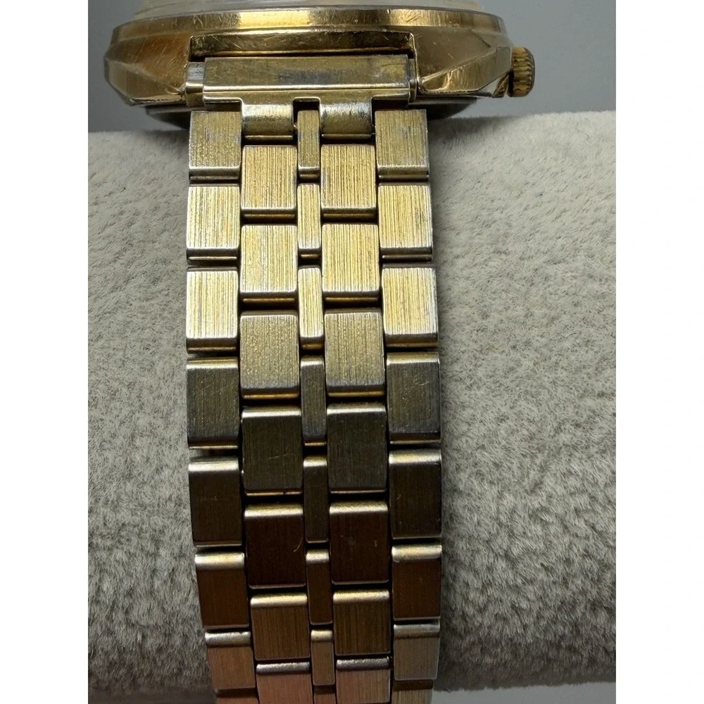 Timex 1975 Automatic Viscount Working Mens Watch 39MM 7.25